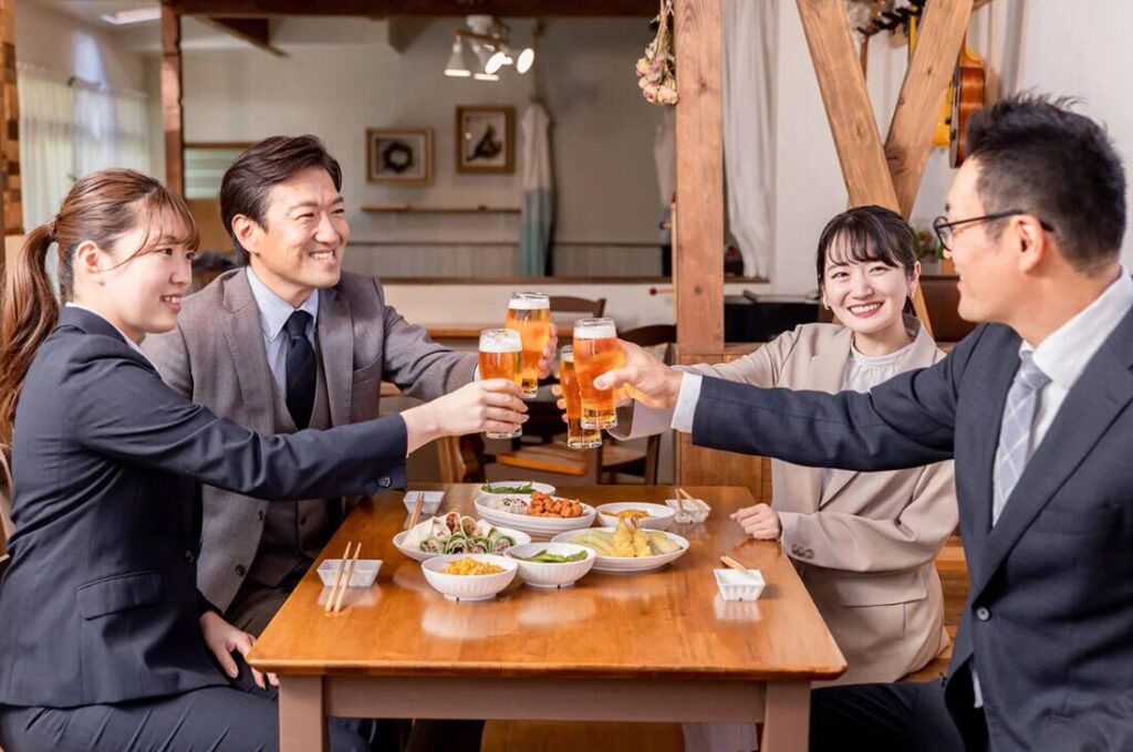 懇親会