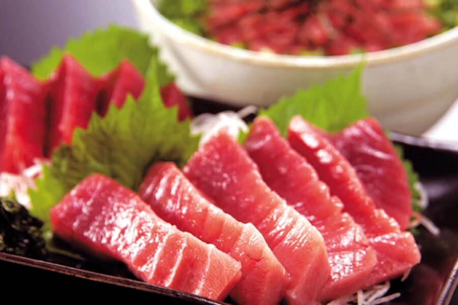 マグロの刺身