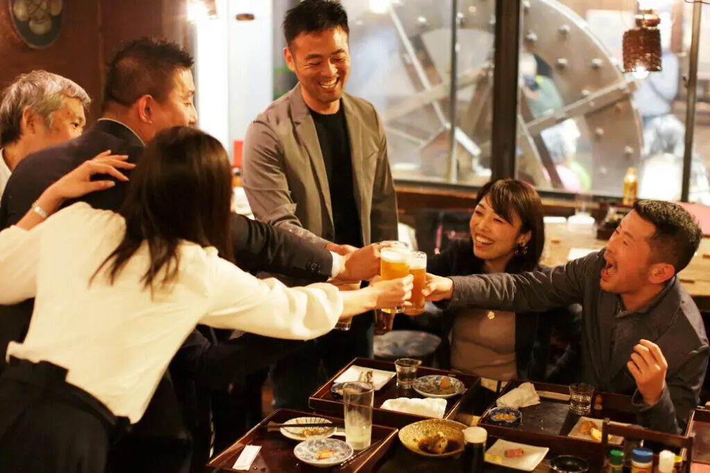 懇親会